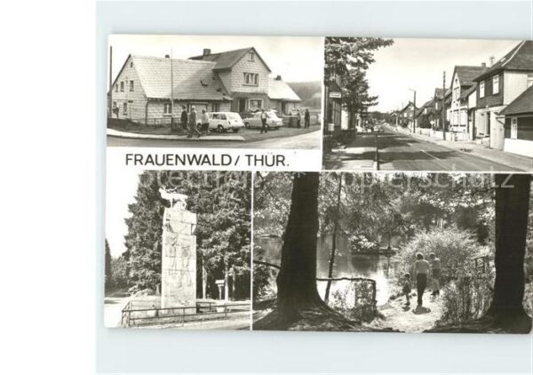Frauenwald Thueringen Cafestube Nordstraße Monument