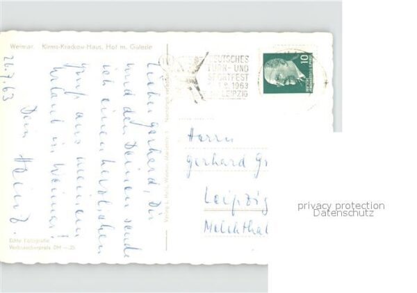 Weimar Thueringen Kirms Krackow Haus – Bild 2