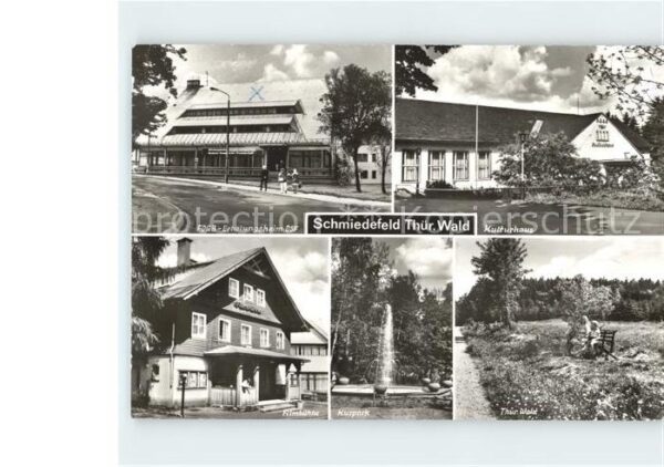 Schmiedefeld Rennsteig Kulturhaus Kurpark