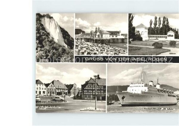 Ruegen Eisenbahnfährschiff MS Sassnitz