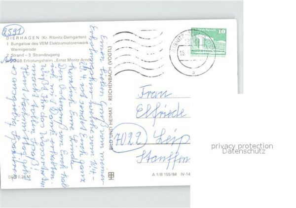 Dierhagen Ostseebad FDGB Erholungsheim Ernst Moritz Arndt – Bild 2