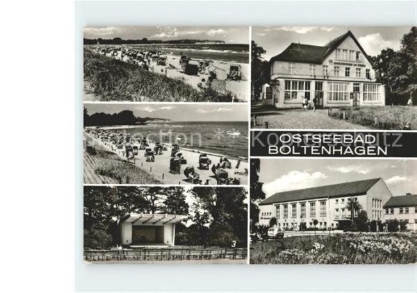 Boltenhagen Ostseebad FDGB Erholungsheim Am Strand Freilichtb