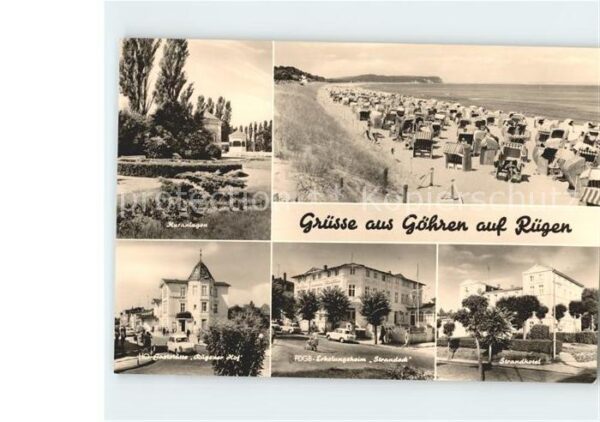 Goehren Ruegen Kuranlage Gaststätte Rügener Hof