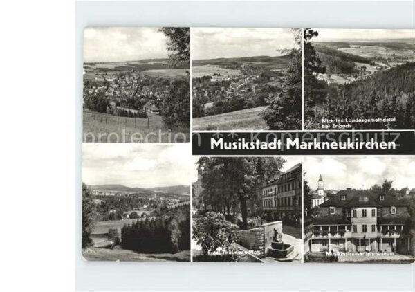 Markneukirchen Ernst Tählmann Platz Musikinstrumentenm