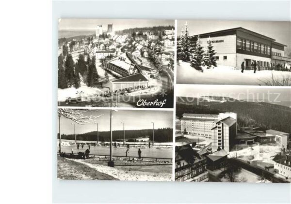 Oberhof Zella-Mehlis Schanzenbaude Eisenbahn