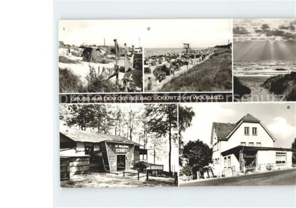 Ueckeritz Usedom Fischerhütte Strand Campingplatz