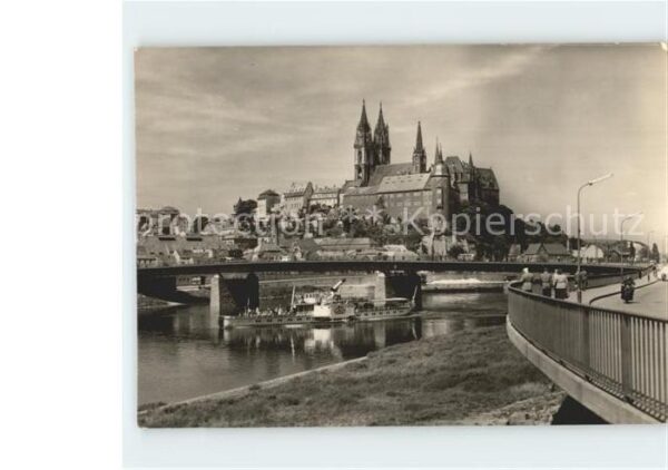 Meissen Elbe Sachsen Albrechtsburg Dom