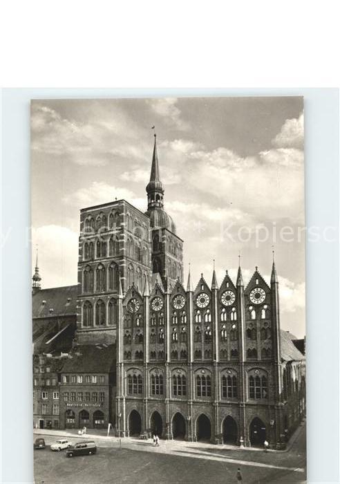 Stralsund Mecklenburg Vorpommern Rathaus