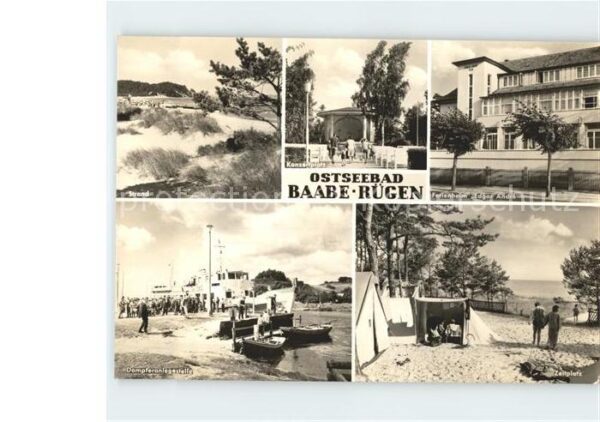 Baabe Ostseebad Ruegen Ferienheim Edgar Andre Dampferanlegeste