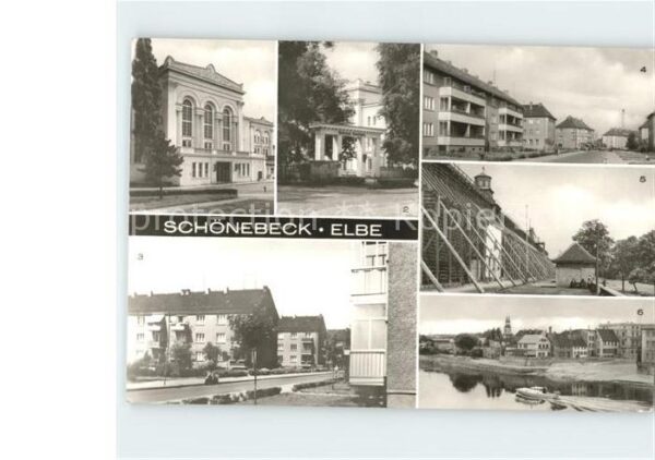 Schoenebeck Elbe Kurhaus Volksbad Salzelmen