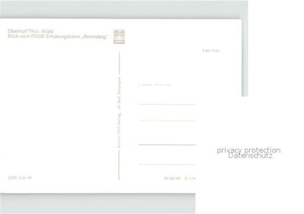 Oberhof Thueringen Erholungsheim Rennsteig – Bild 2