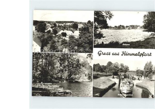 Himmelpfort Schleusengraben Haussee Stolpsee