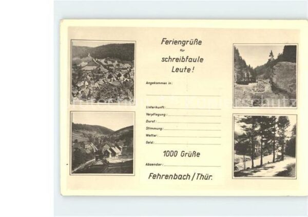 Fehrenbach Thueringer Wald