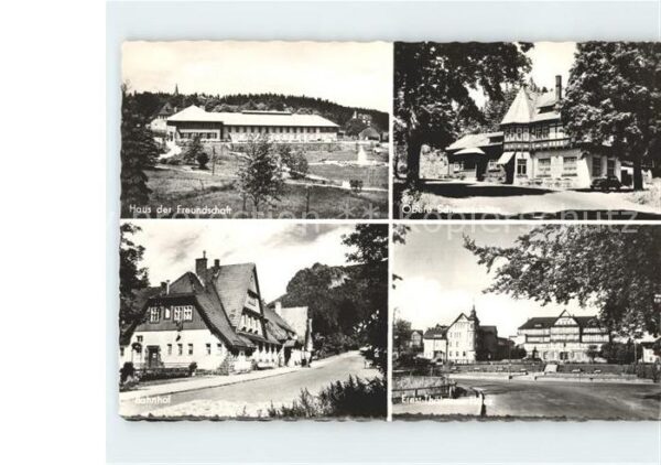 Oberhof Thueringen Haus der Freundschaft Ernst Tählmann Ha