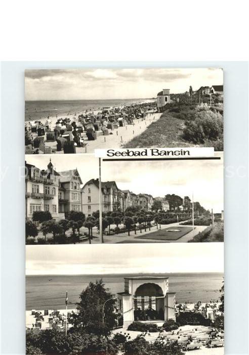 Bansin Ostseebad Pavillon Strand