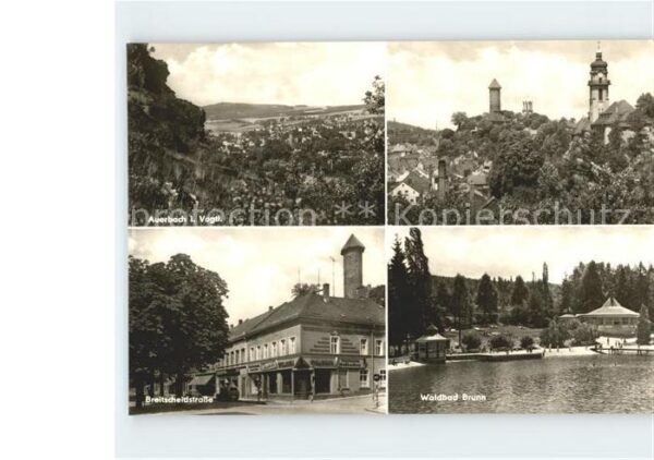 Auerbach Vogtland Waldbad Brunn Breidscheitstraße