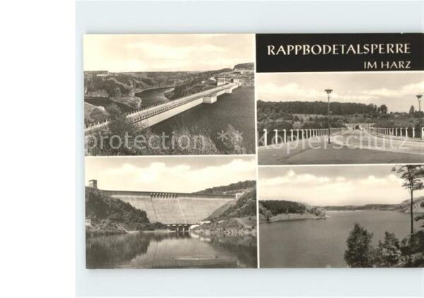 Rappbodetalsperre Talsperre Stausee
