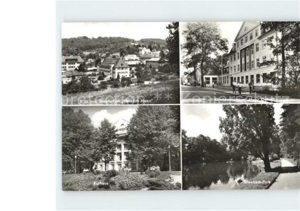 Bad Liebenstein Sanatorium Heinrich Mann Kurpark