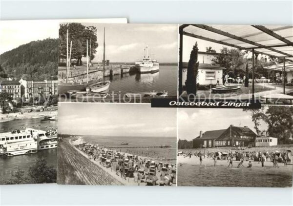 Zingst Ostseebad Gaststätte Kurhaus Milchbar