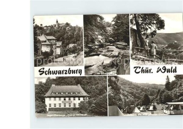 Schwarzburg Thueringer Wald Jugendherberge Georgi Dimitroff