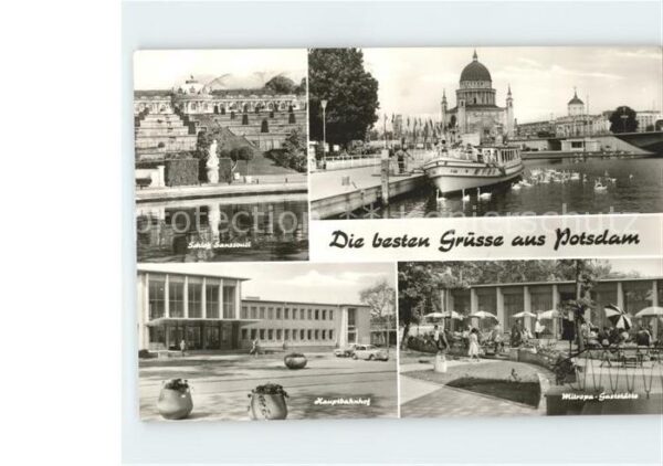 Potsdam Schloss Sanssouci Anlegestelle