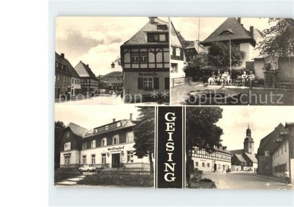 Geising Erzgebirge Geisinghof Sparkasse