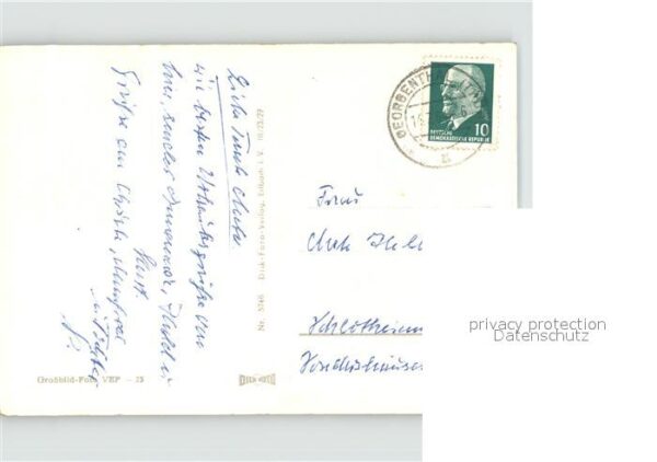 Georgenthal Kurhaus FDGB Heim Hotel Deutscher Hof K – Bild 2