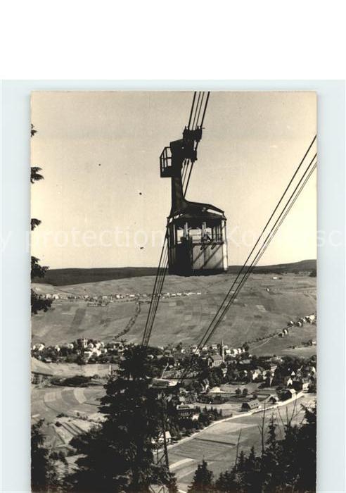 Oberwiesenthal Erzgebirge Fichtelberg Schwebebahn