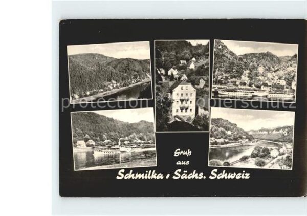 Schmilka Dampfer Teilansichten