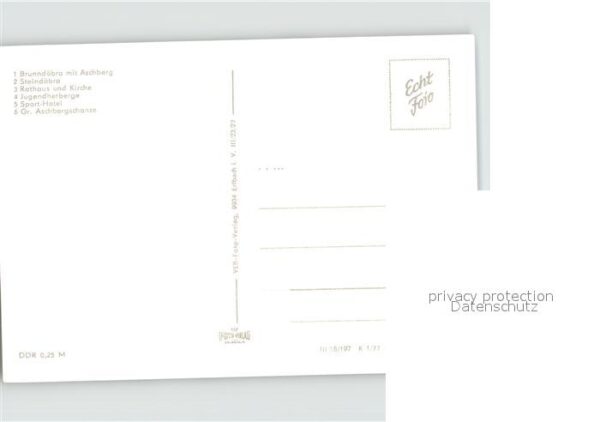 Klingenthal Vogtland Brunndöbra Aschberg Steindöbra Rathaus – Bild 2
