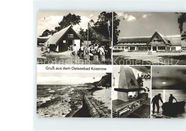 Koserow Ostseebad Usedom Damerow Fischenram Strand Streckelbergm