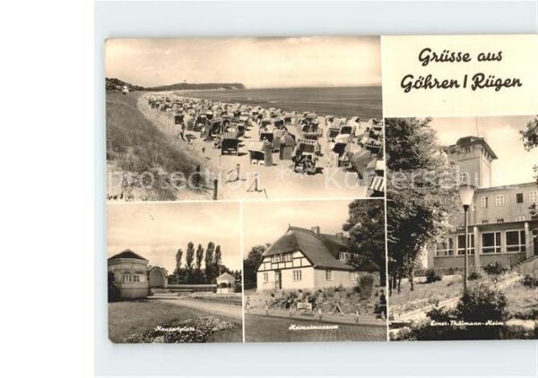 Goehren Ruegen Konzertplatz Heimatmuseum Ernst Thälman