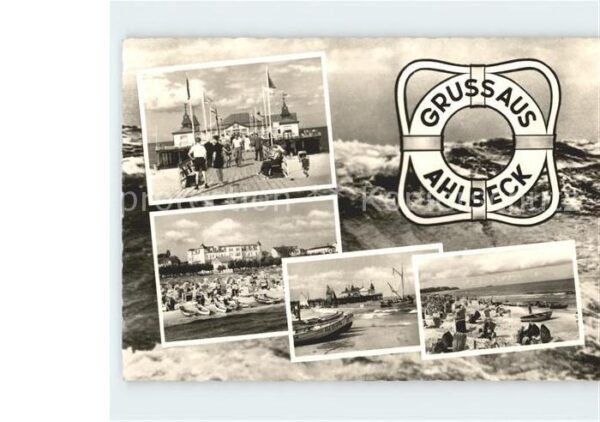 Ahlbeck Ostseebad Strand Boote