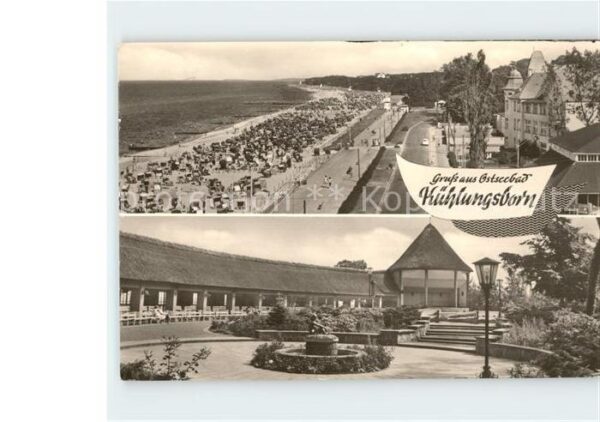 Kuehlungsborn Ostseebad Strand Promenade