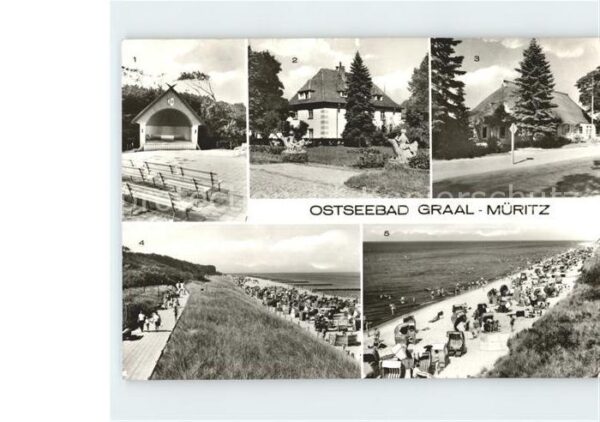 Graal-Mueritz Ostseebad Musikpavillon Kliniksanatorium Richard