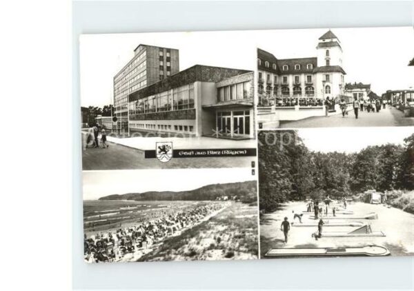 Binz Ruegen Ferienheim Arkona Strandpromenade Kurha