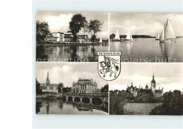 Schwerin Mecklenburg Gaststätte Seglerheim Schweriner See Do