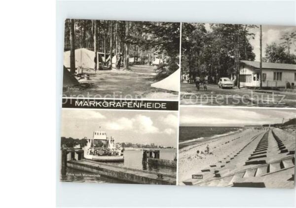 Markgrafenheide Rostock Zeltplatz Konsum Waldgaststätte Fähre S