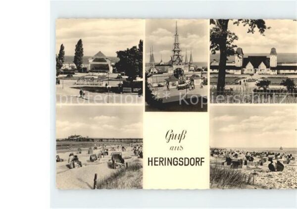 Heringsdorf Ostseebad Usedom Strand Bühne