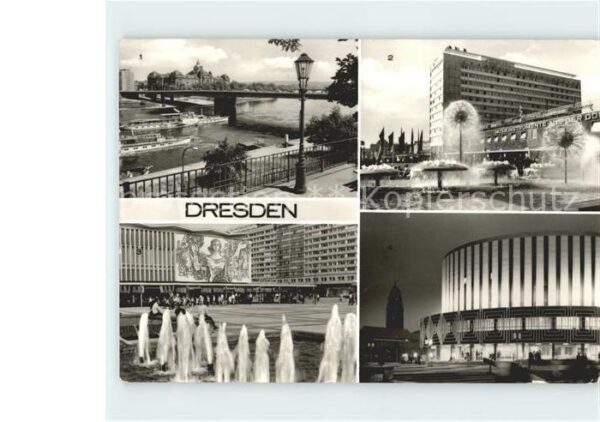 Dresden Dr Rudolf Firedrichs Brücke Inerhotel B