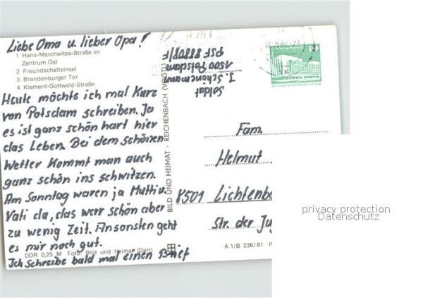 Potsdam Hans Marchwitza Strasse Freundschaftsin – Bild 2