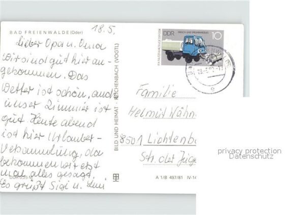 Bad Freienwalde Wilhelm Pieck Strasse Kurhaus – Bild 2