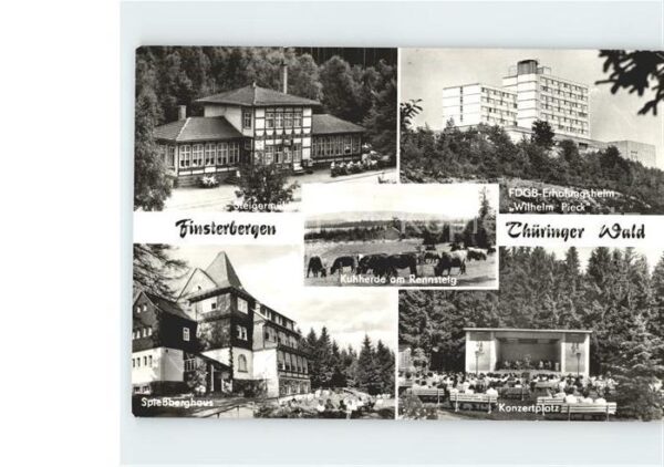 Finsterbergen Erholungsheim Wilheil Pieck Konzertplat