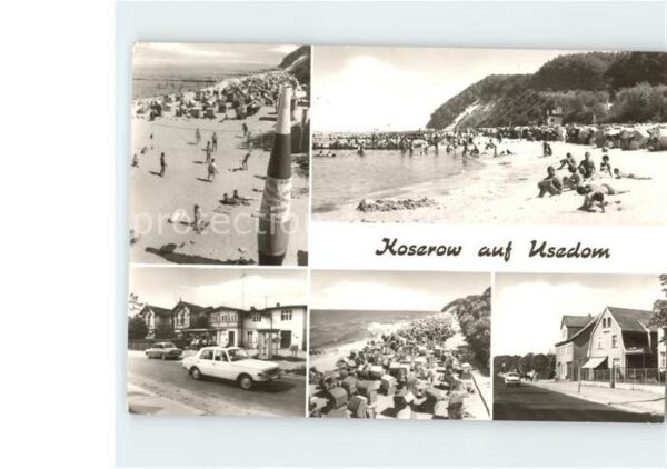 Koserow Ostseebad Usedom Strand Häuser