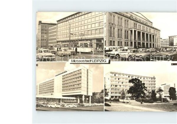 Leipzig Hauptpostamt Opernhaus Hotel VVB Chemie
