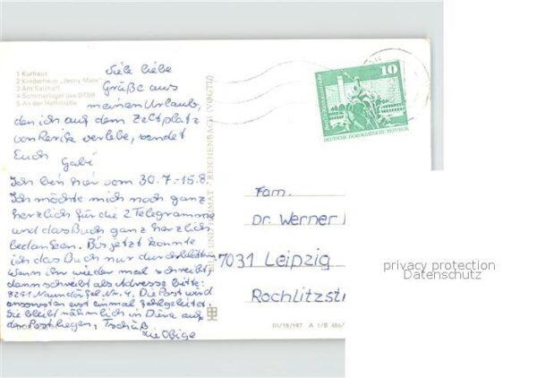 Rerik Ostseebad Kurhaus Kinderheim Jenny Marx Salzhaff – Bild 2