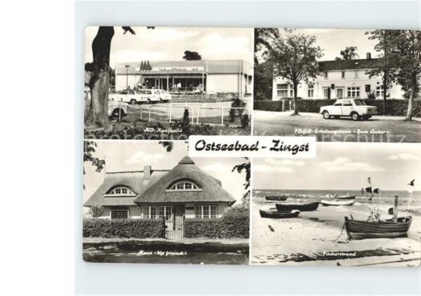 Zingst Ostseebad HO Kaufhalle FDGB Erholungsheim zum Ank