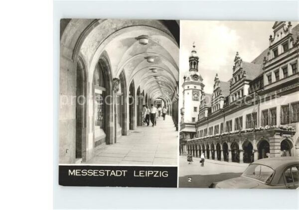 Leipzig Kolonnaden Alten Rathaus