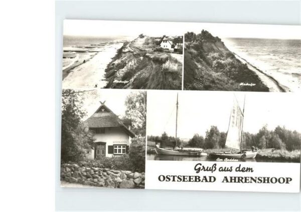 Ahrenshoop Ostseebad Hochufer Kunstkaten Am Bodden