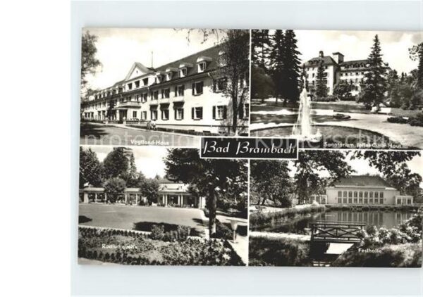 Bad Brambach Vogtland Haus Sanatorium Joliot Curie H